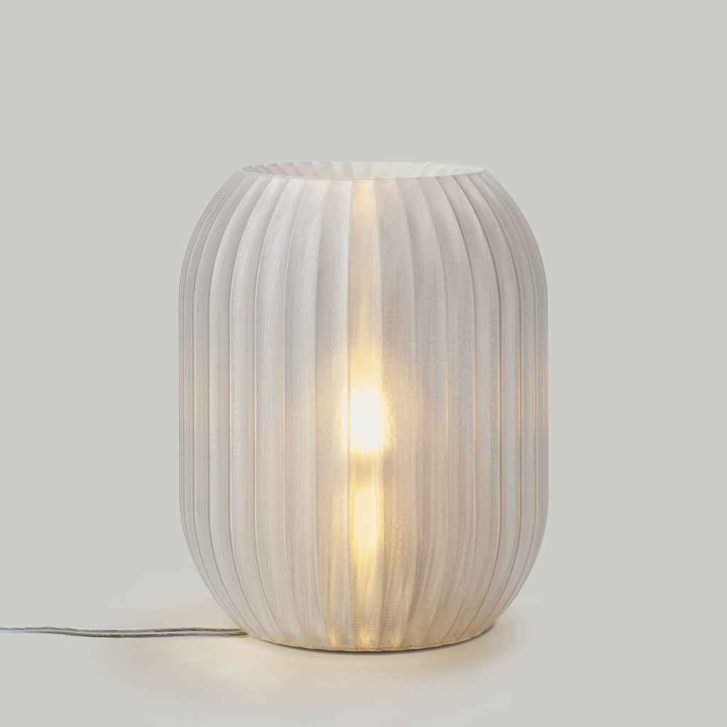 Allium Lamp in Clear on white background