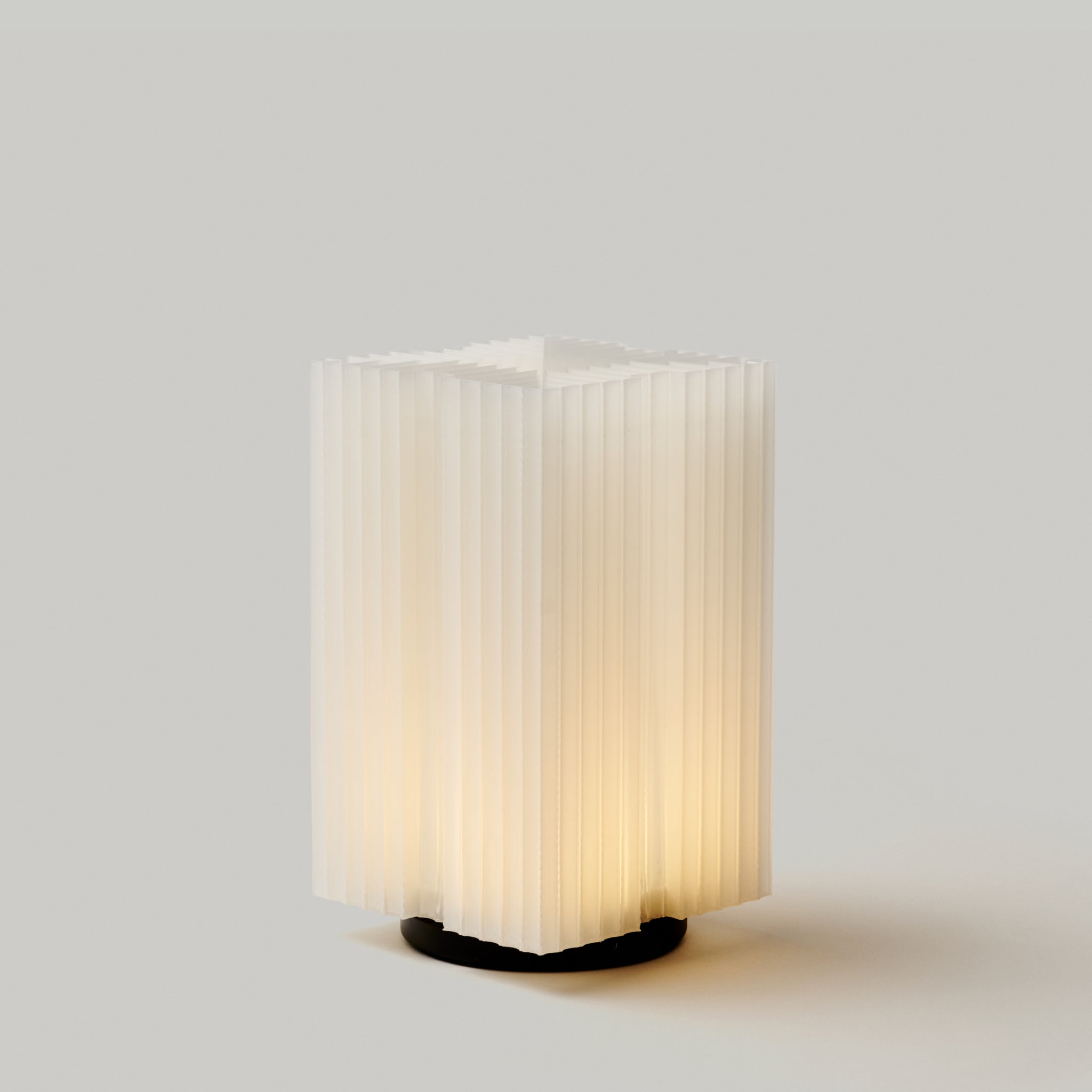 Cordless Mini Brut Lamp in Natural on white background