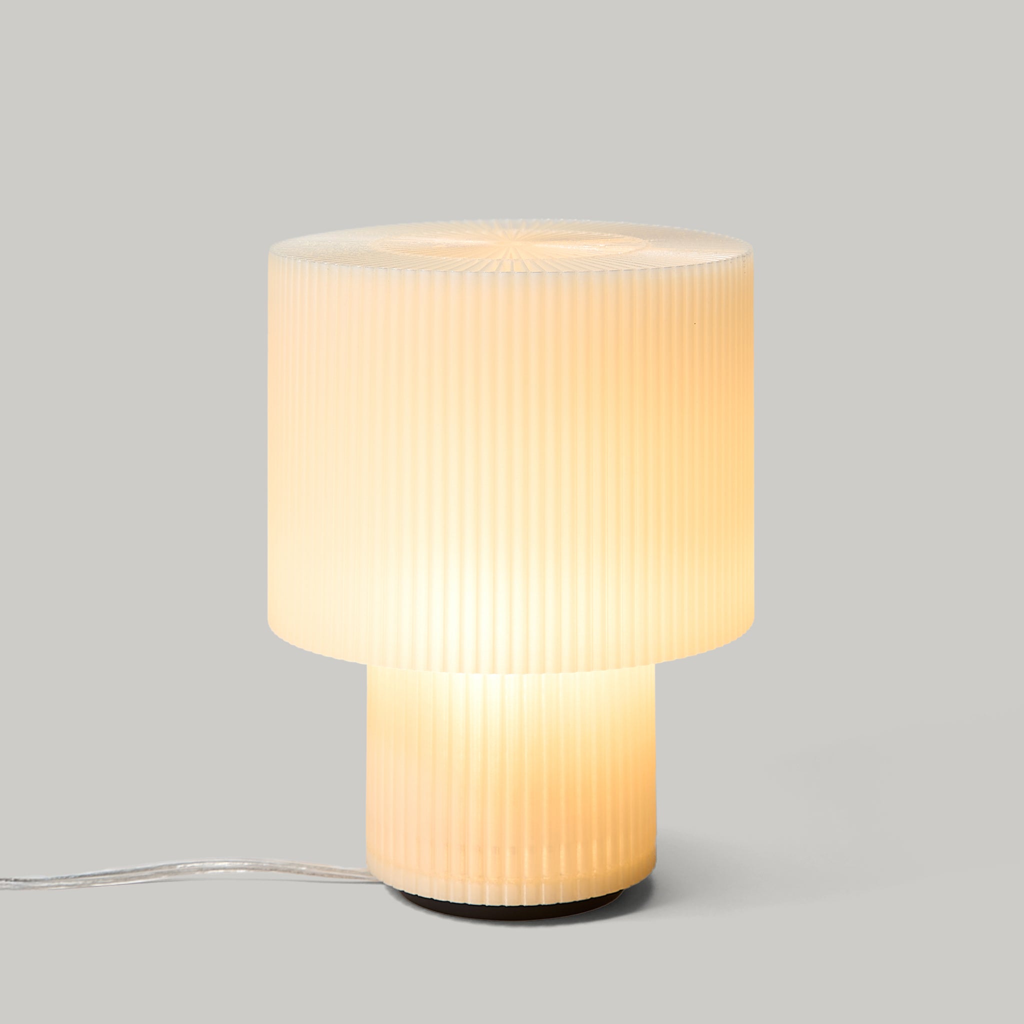 Drum Lamp on white background