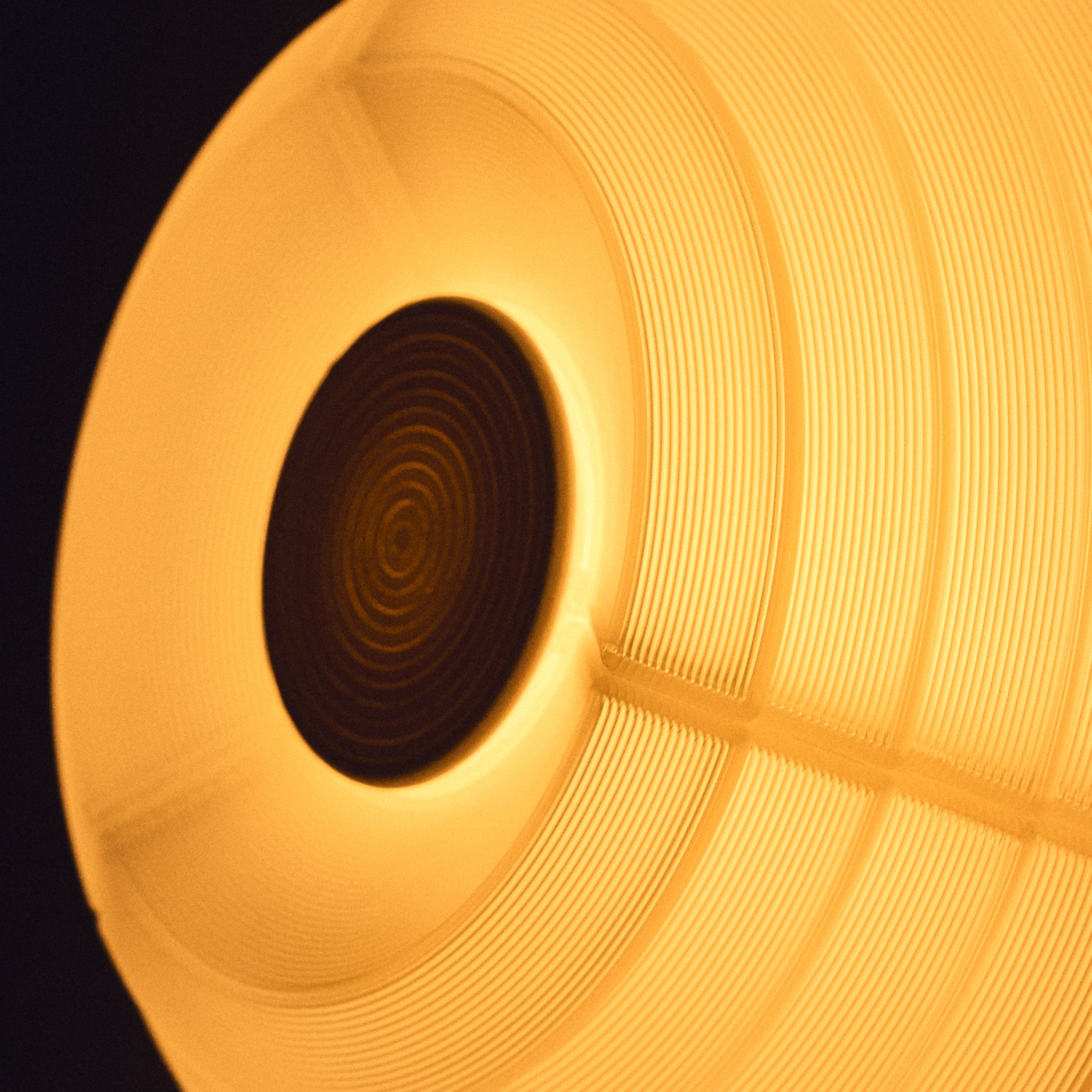 Closeup of Offset Sconce