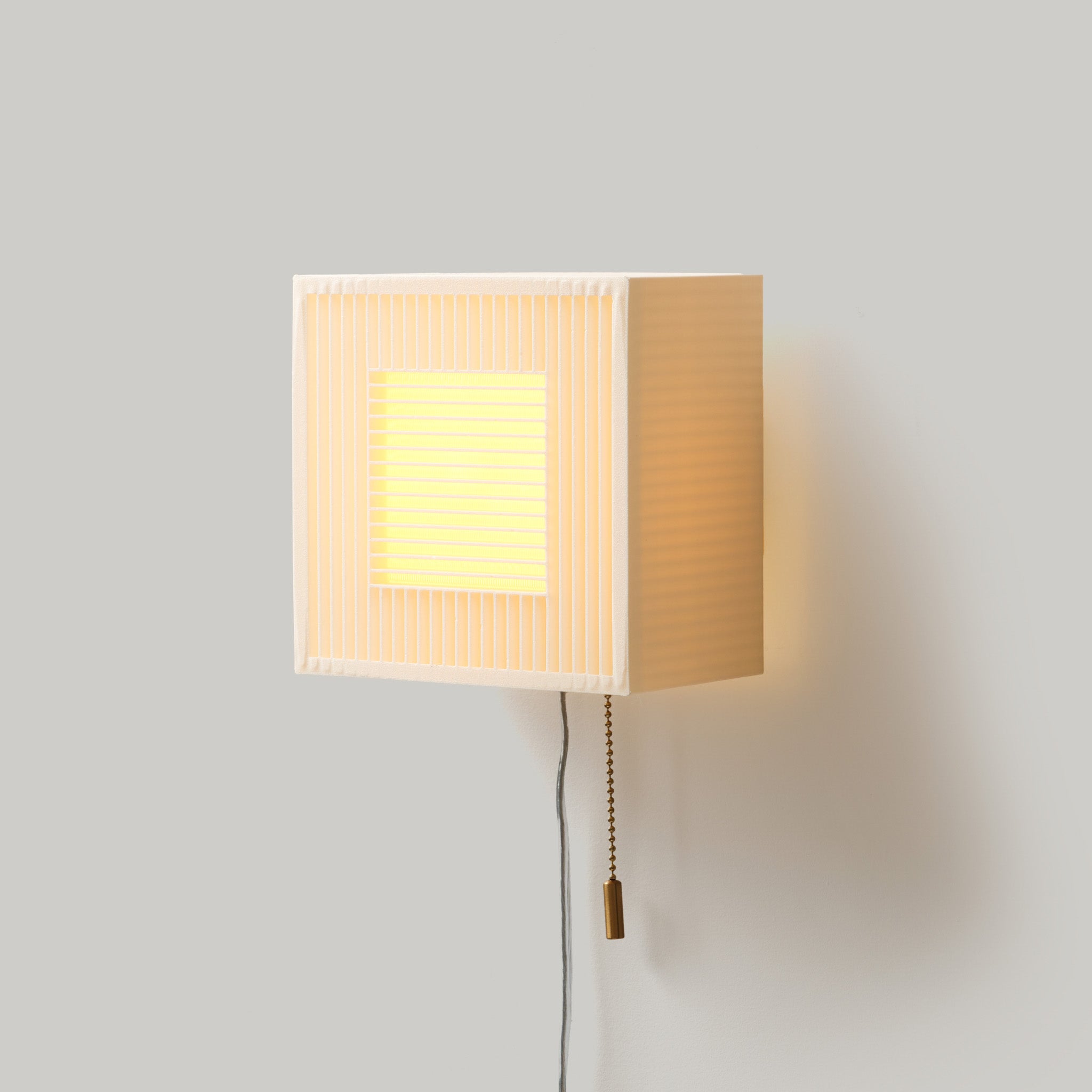 Palindrome Sconce on white background