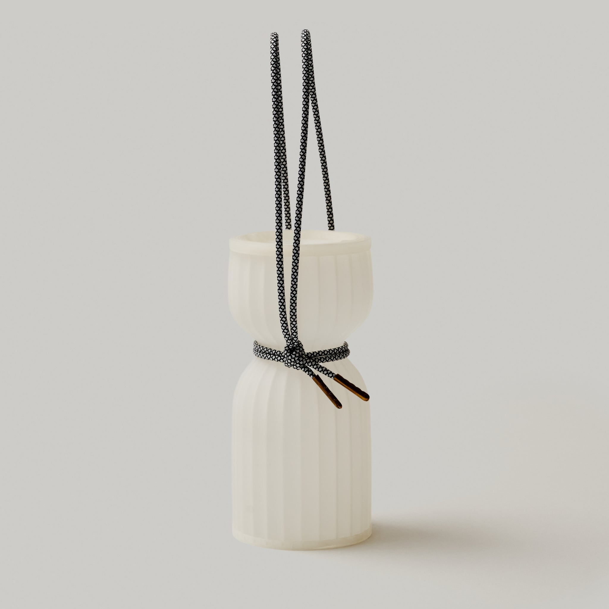 camp lantern shade in natural on white background