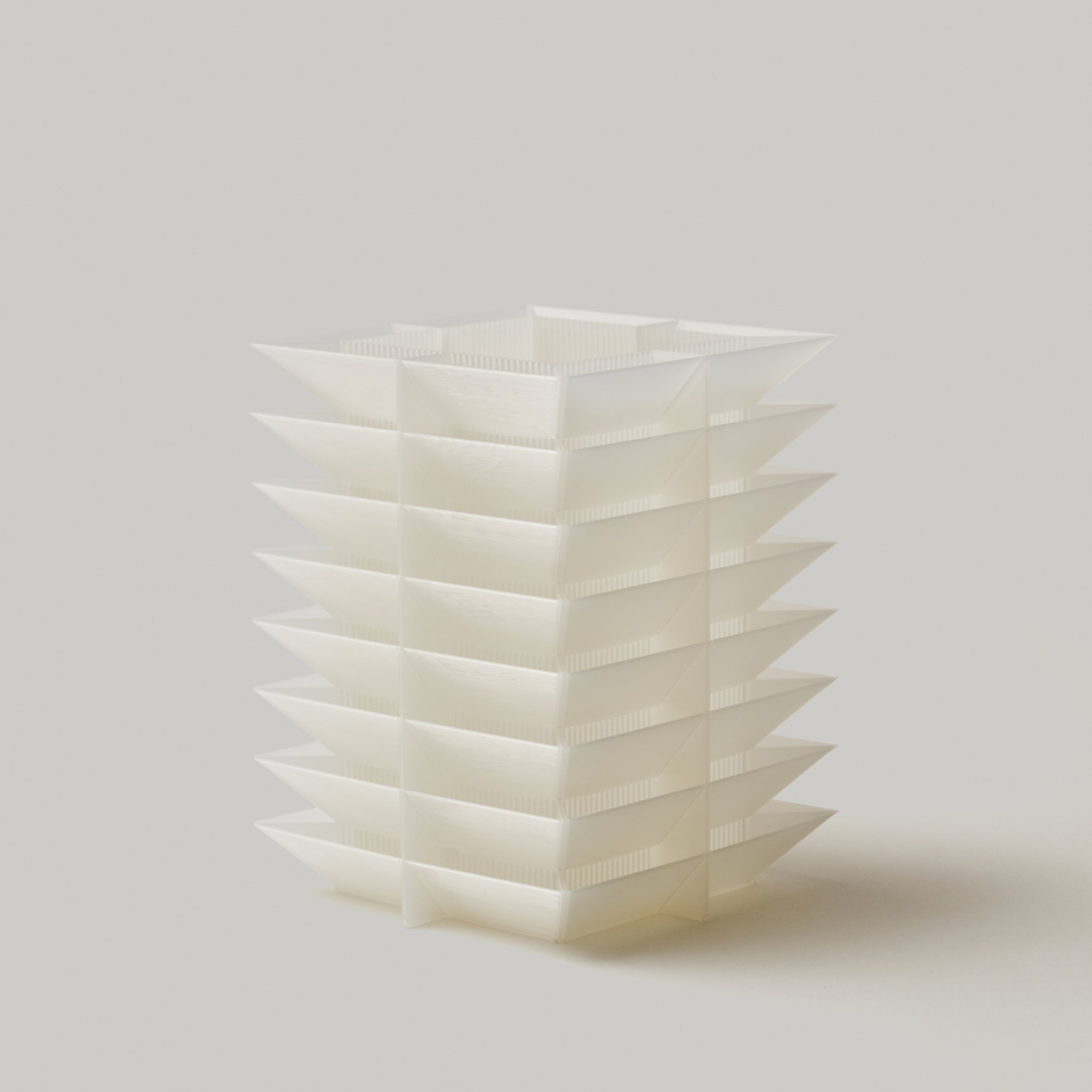 pagoda shade in natural on white background
