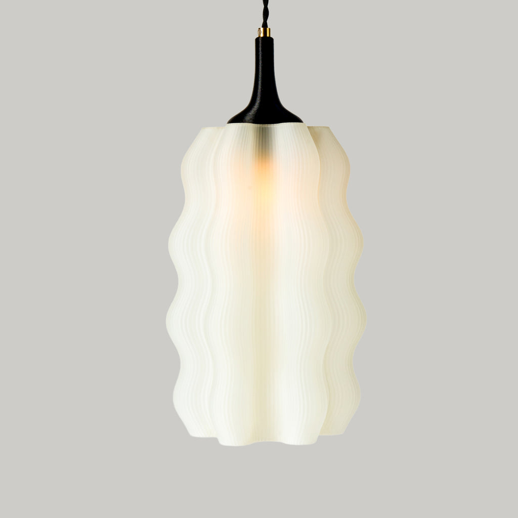 Wavy Pendant on white background