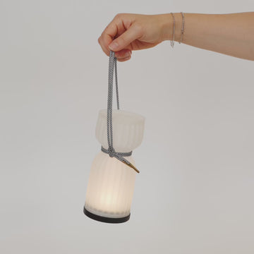 camp lantern shade swapping with kinoko shade