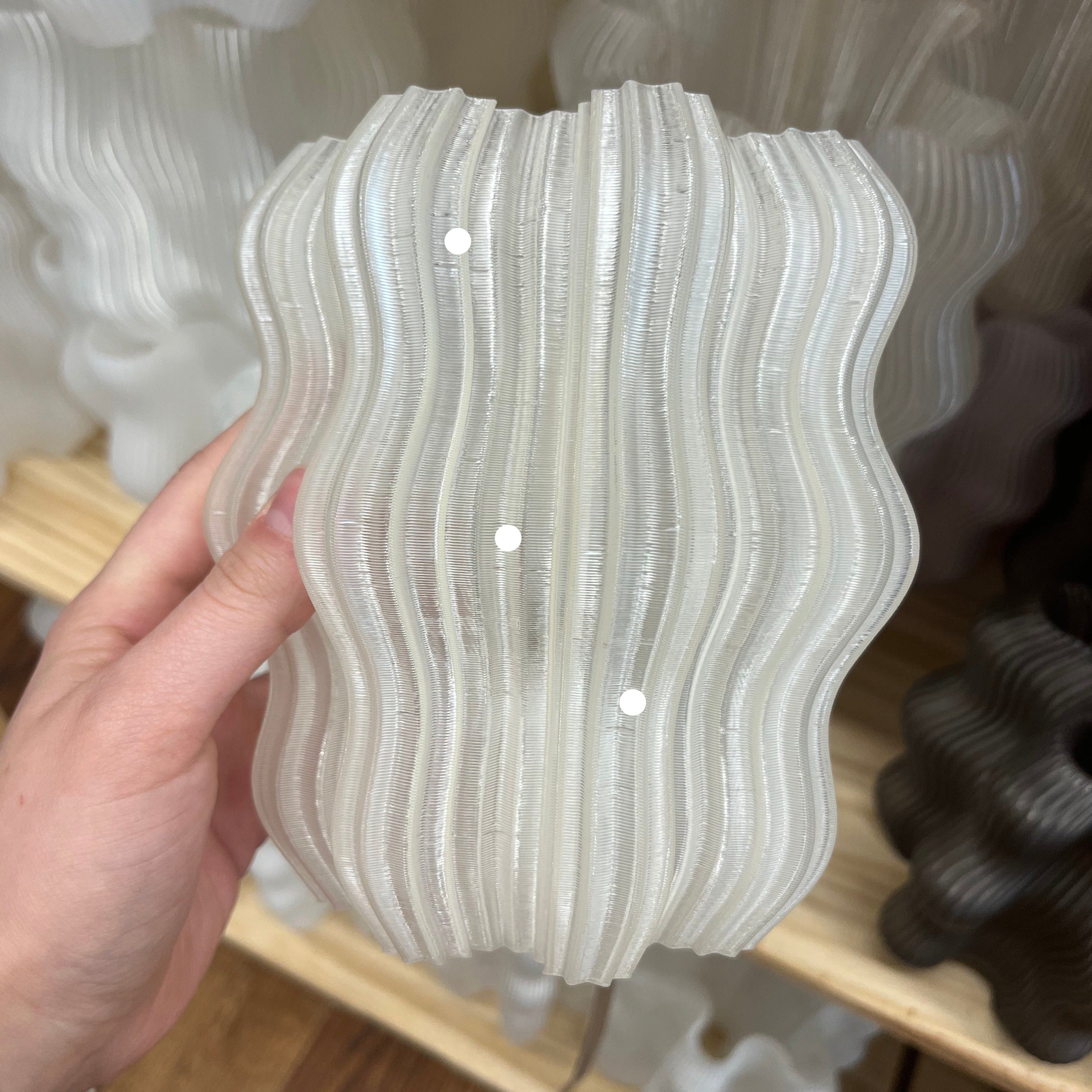 Mini Wavy Lamp | Seconds